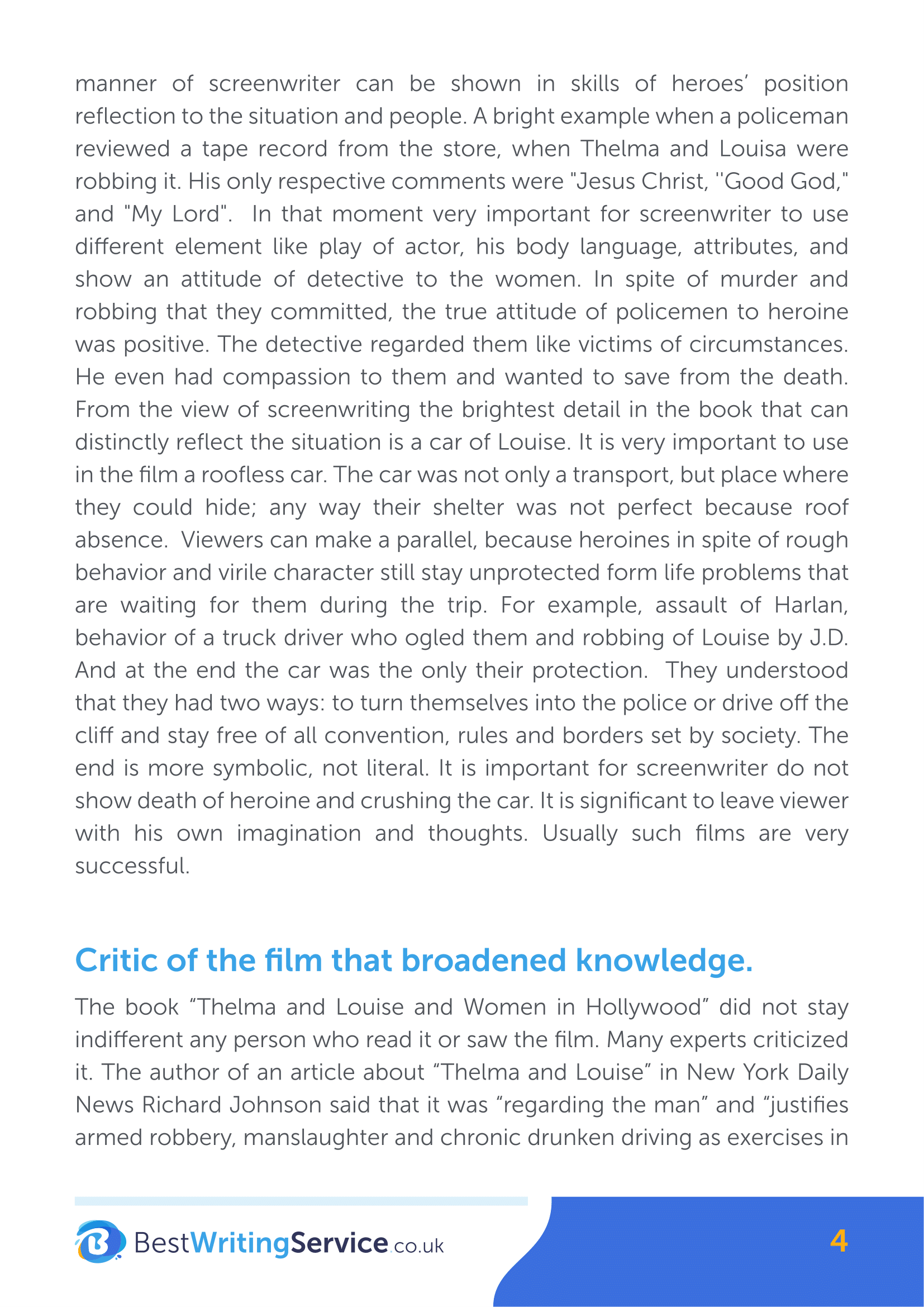 format of book review isc